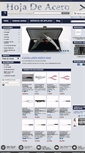 Mobile Screenshot of hojadeacero.com
